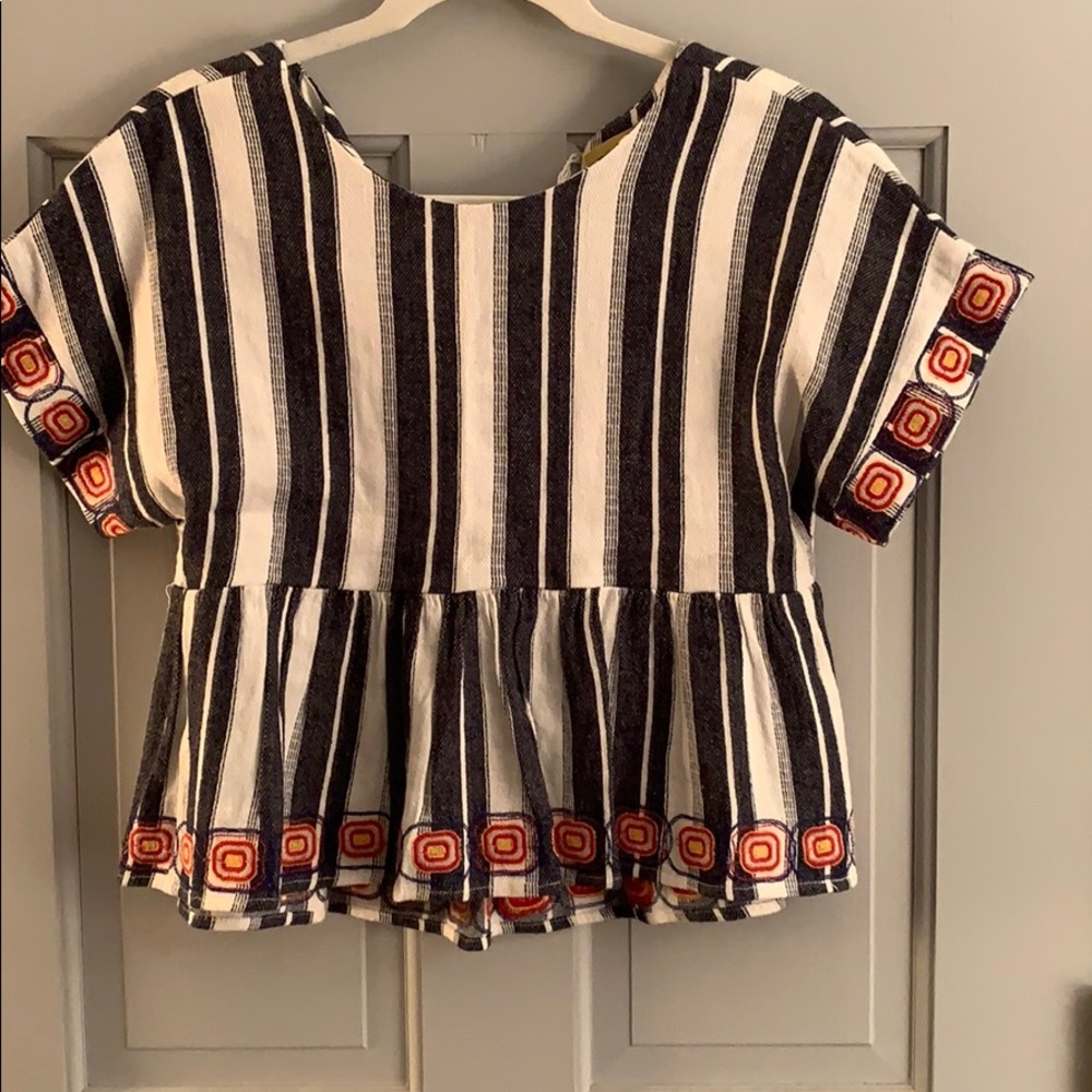 Maeve Striped Top